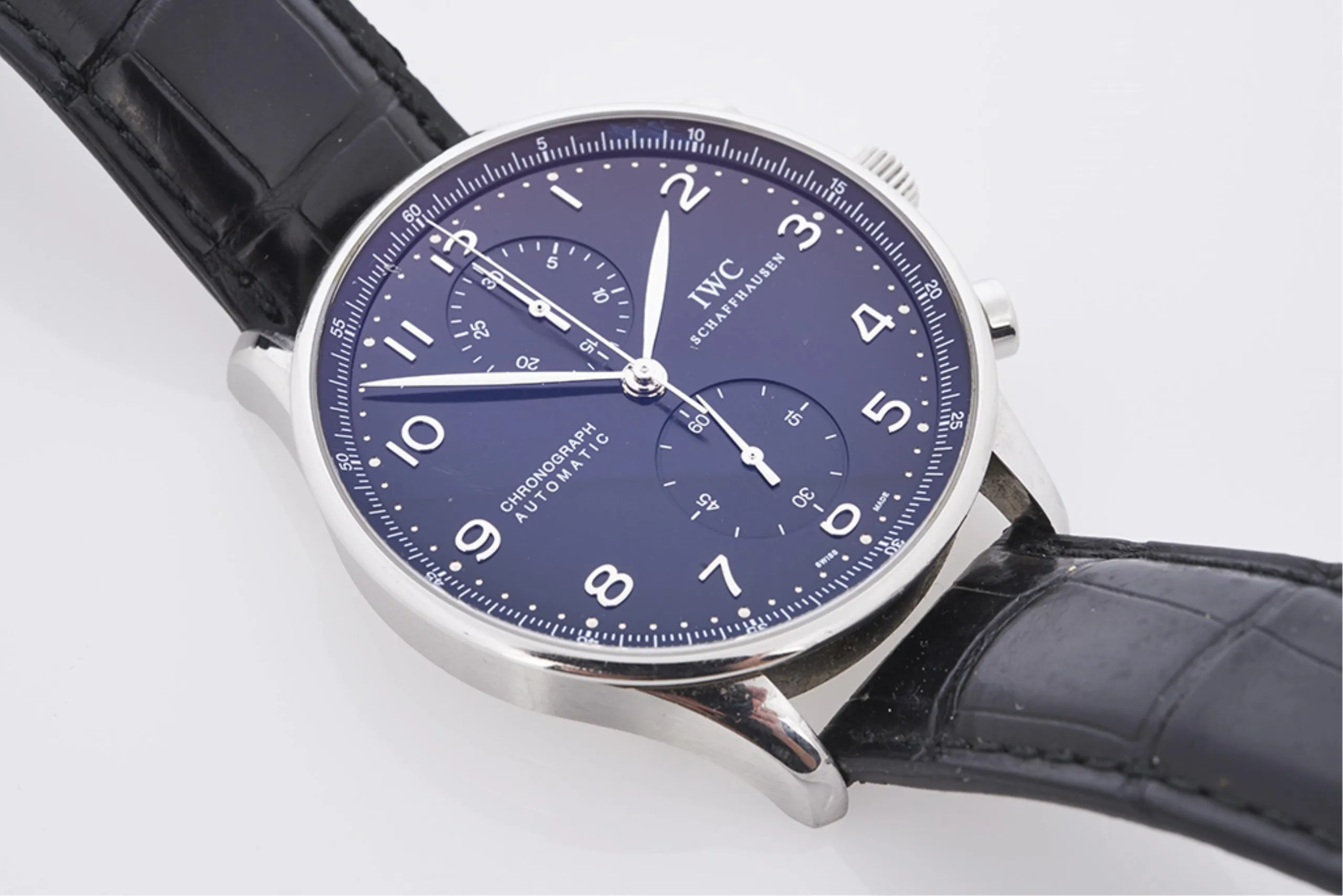 IWC Portugieser IW371438 41mm Stainless steel Black 1