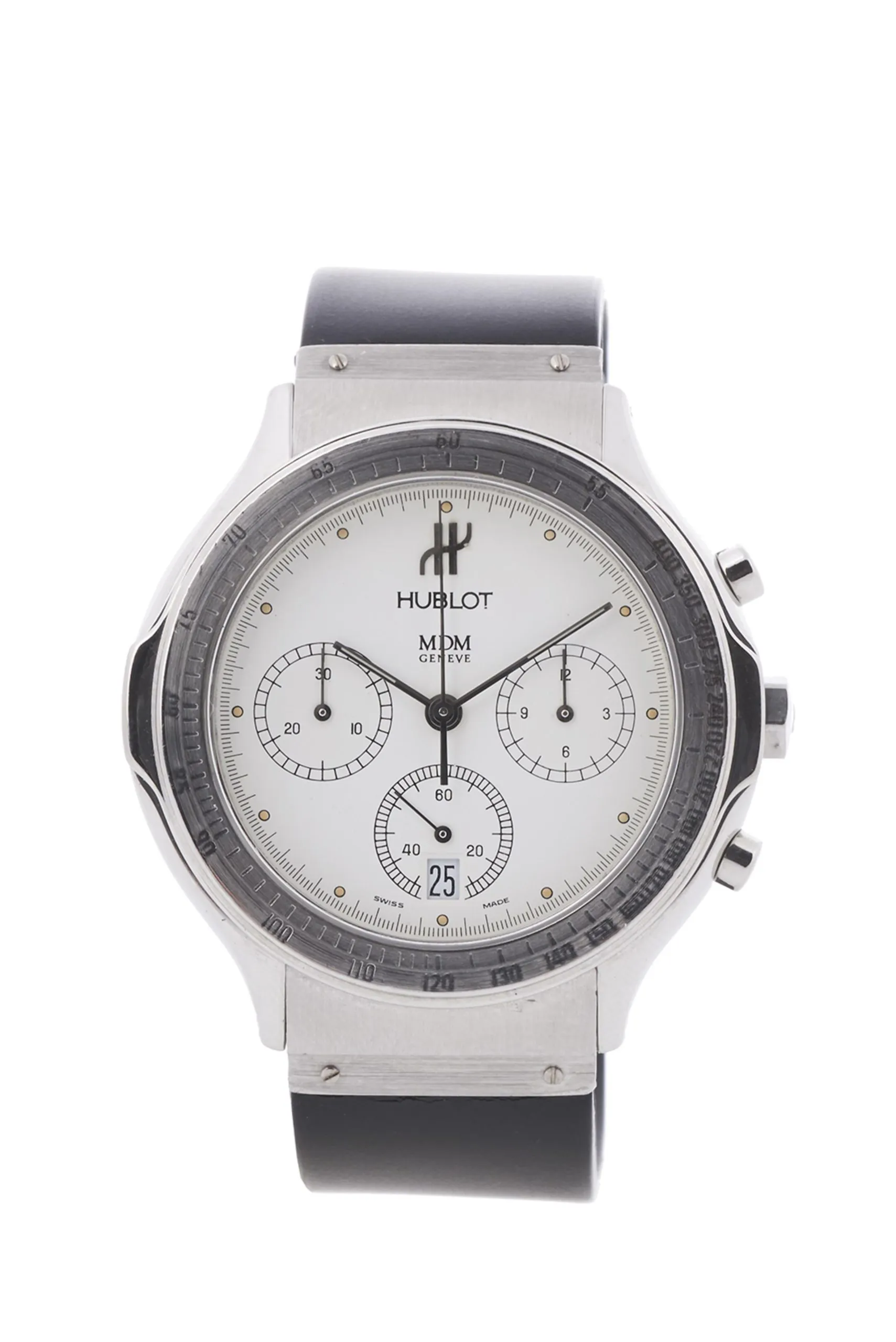 Hublot 1620.1 37mm Stainless steel White