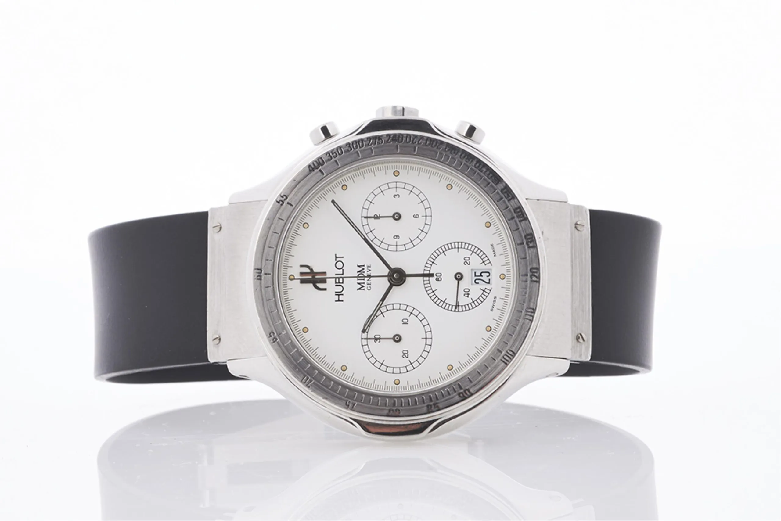 Hublot 1620.1 37mm Stainless steel White 2