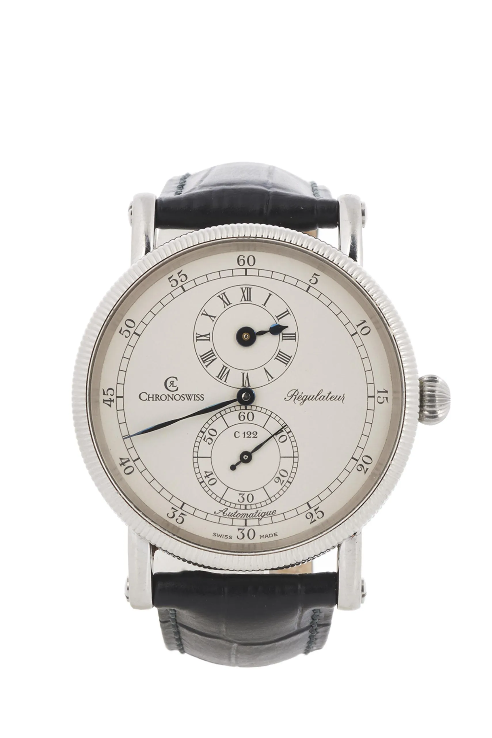 Chronoswiss Régulateur CH 1223 35mm Stainless steel Ivory