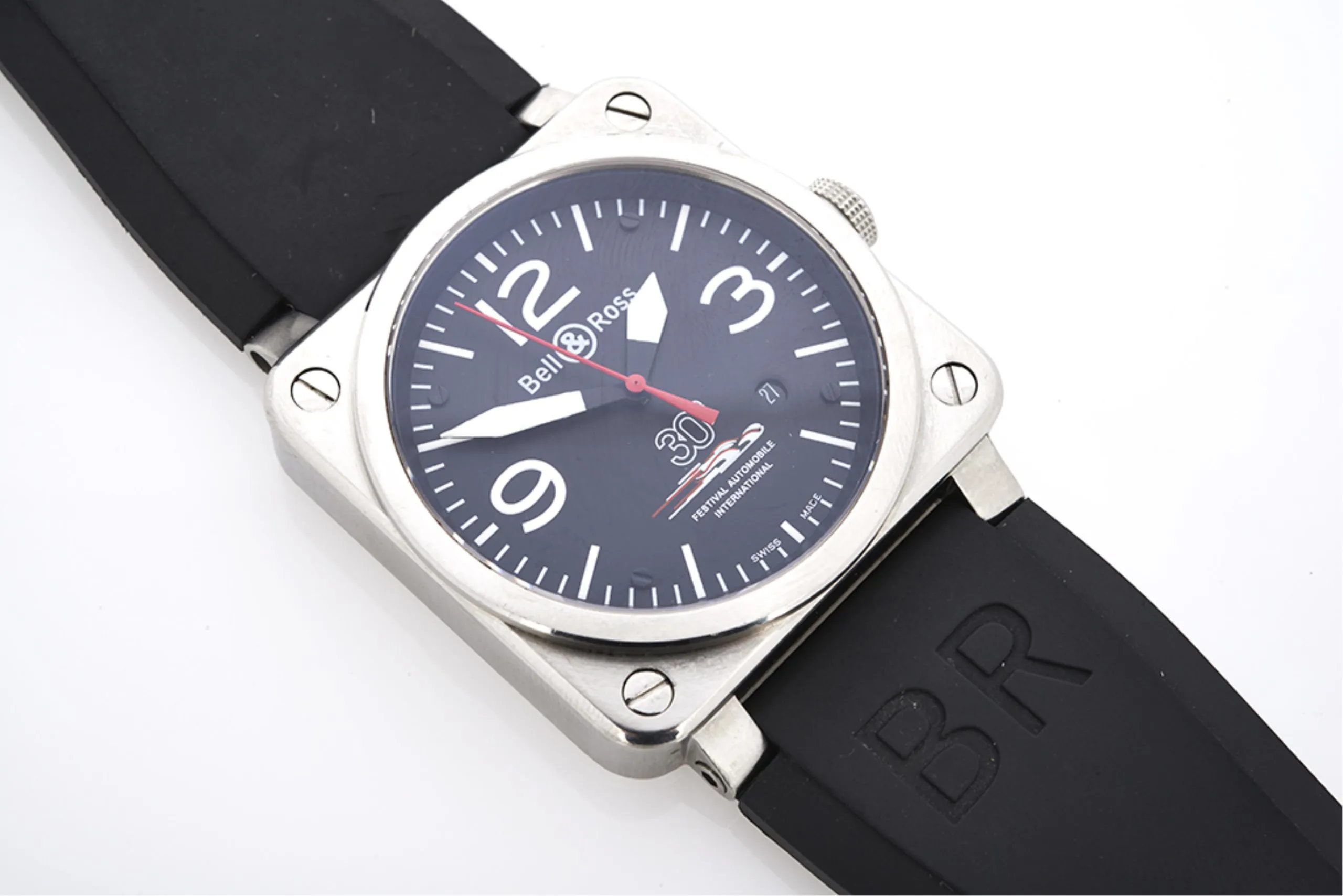 Bell & Ross BR03-92-S-26190 42mm Stainless steel Black 2