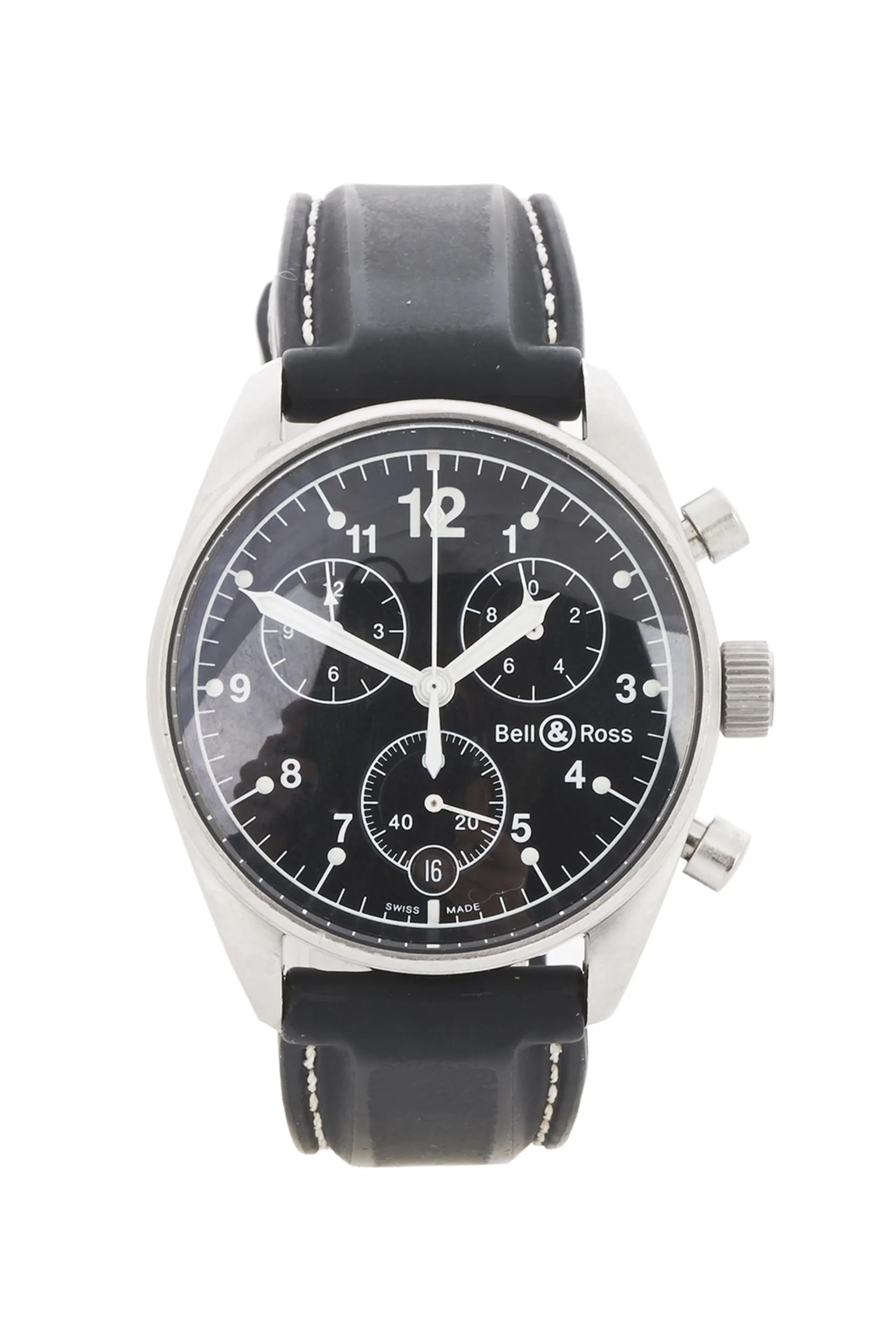 Bell & Ross Vintage 120 120.A-S15028 38mm Stainless steel Black