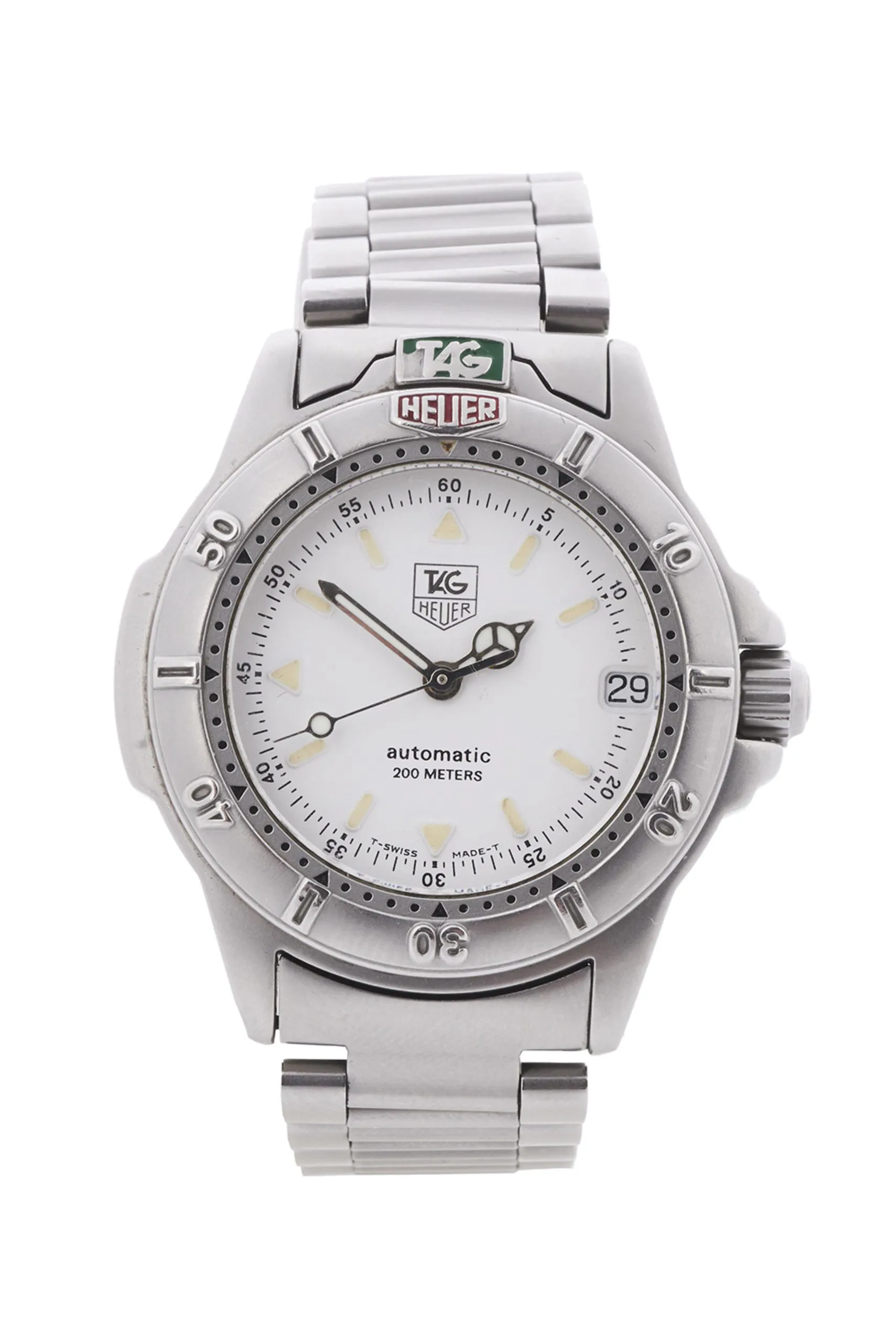 TAG Heuer 36mm Steel White