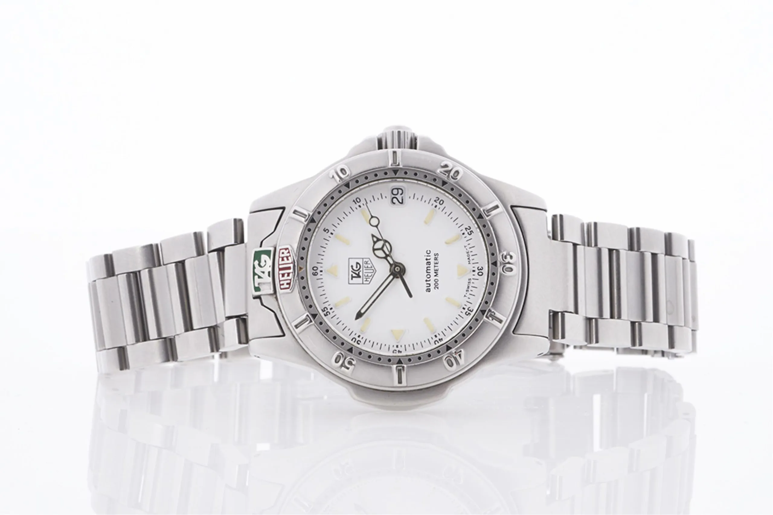 TAG Heuer 36mm Stainless steel White 3