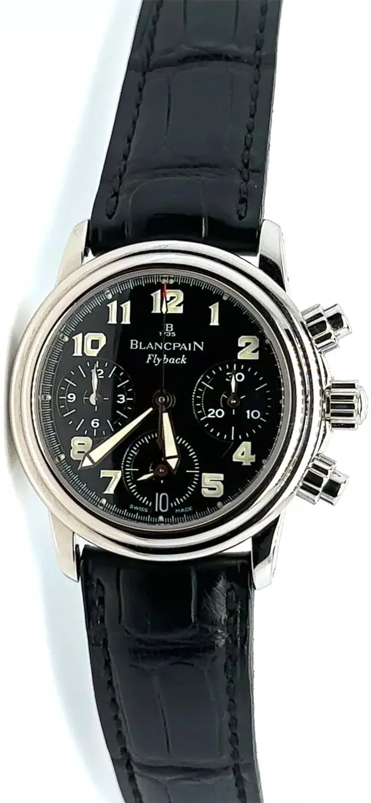 Blancpain Léman 2185F 38mm Stainless steel Black