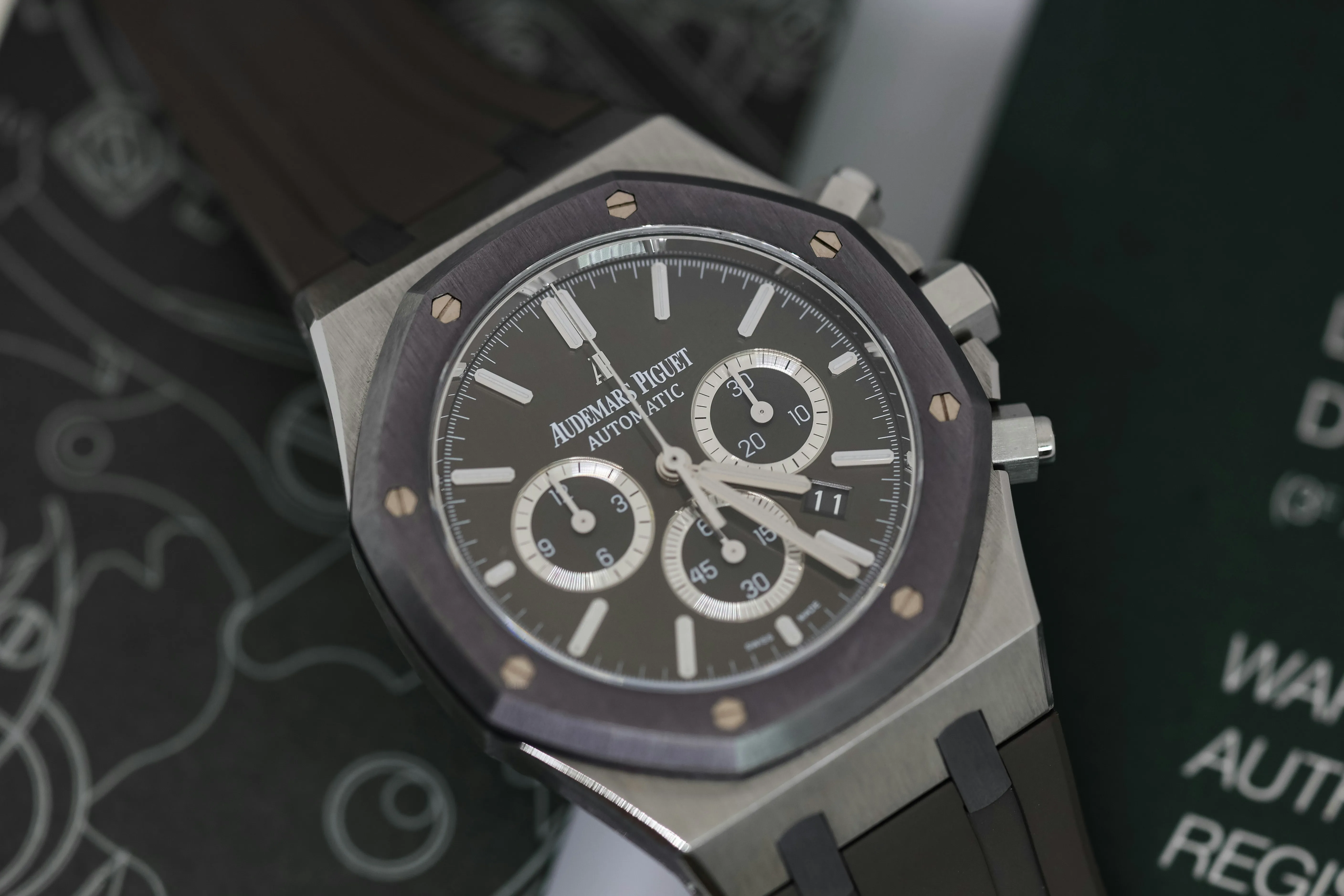 Audemars Piguet Royal Oak 26325TS.OO.D005CR.01 41mm Stainless steel and Tantalum Black 15