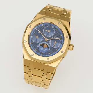 Audemars Piguet Royal Oak 25654BA.OO.0944BA.02 Yellow gold Blue