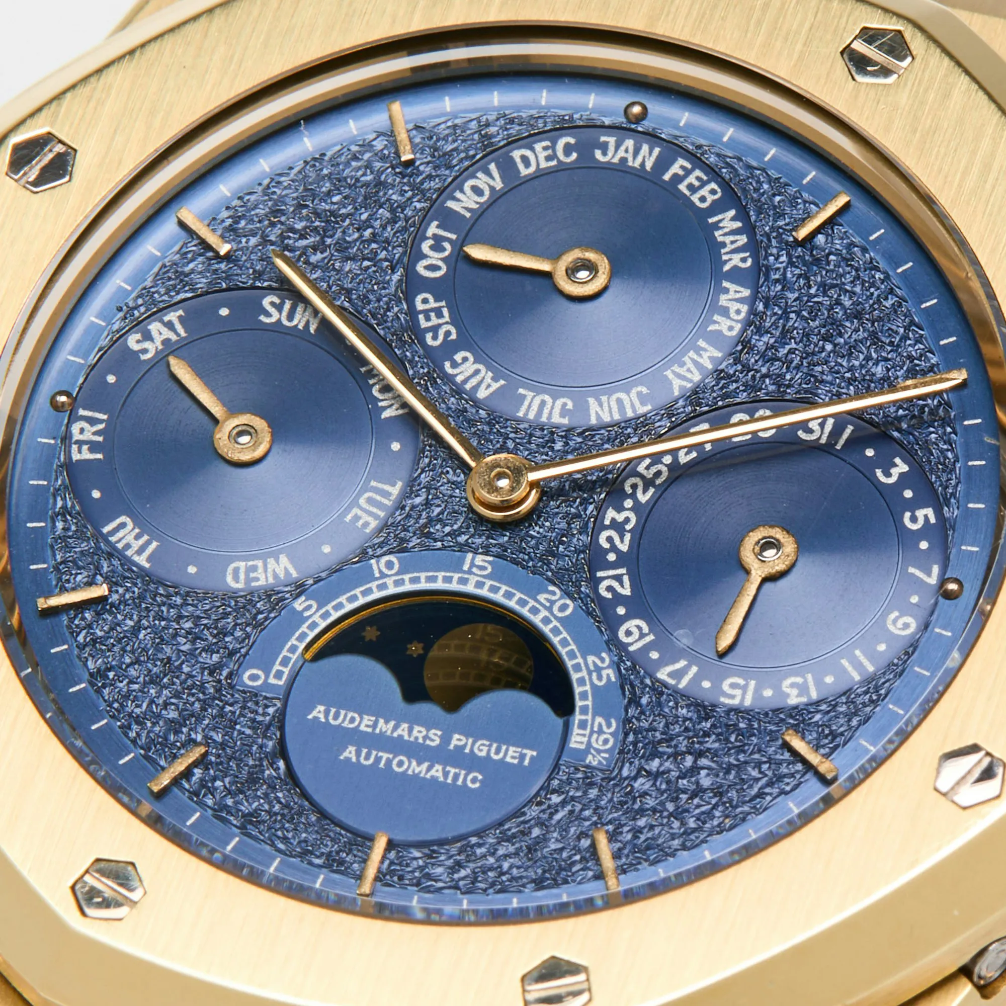 Audemars Piguet Royal Oak 25654BA.OO.0944BA.02 39mm Yellow gold Blue 6