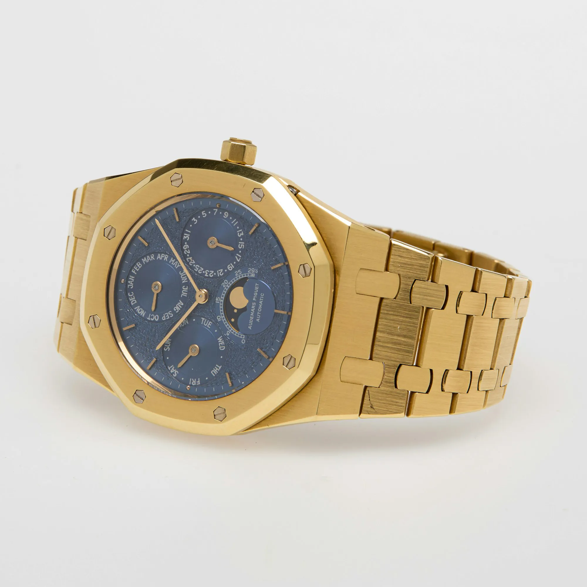 Audemars Piguet Royal Oak 25654BA.OO.0944BA.02 39mm Yellow gold Blue 7