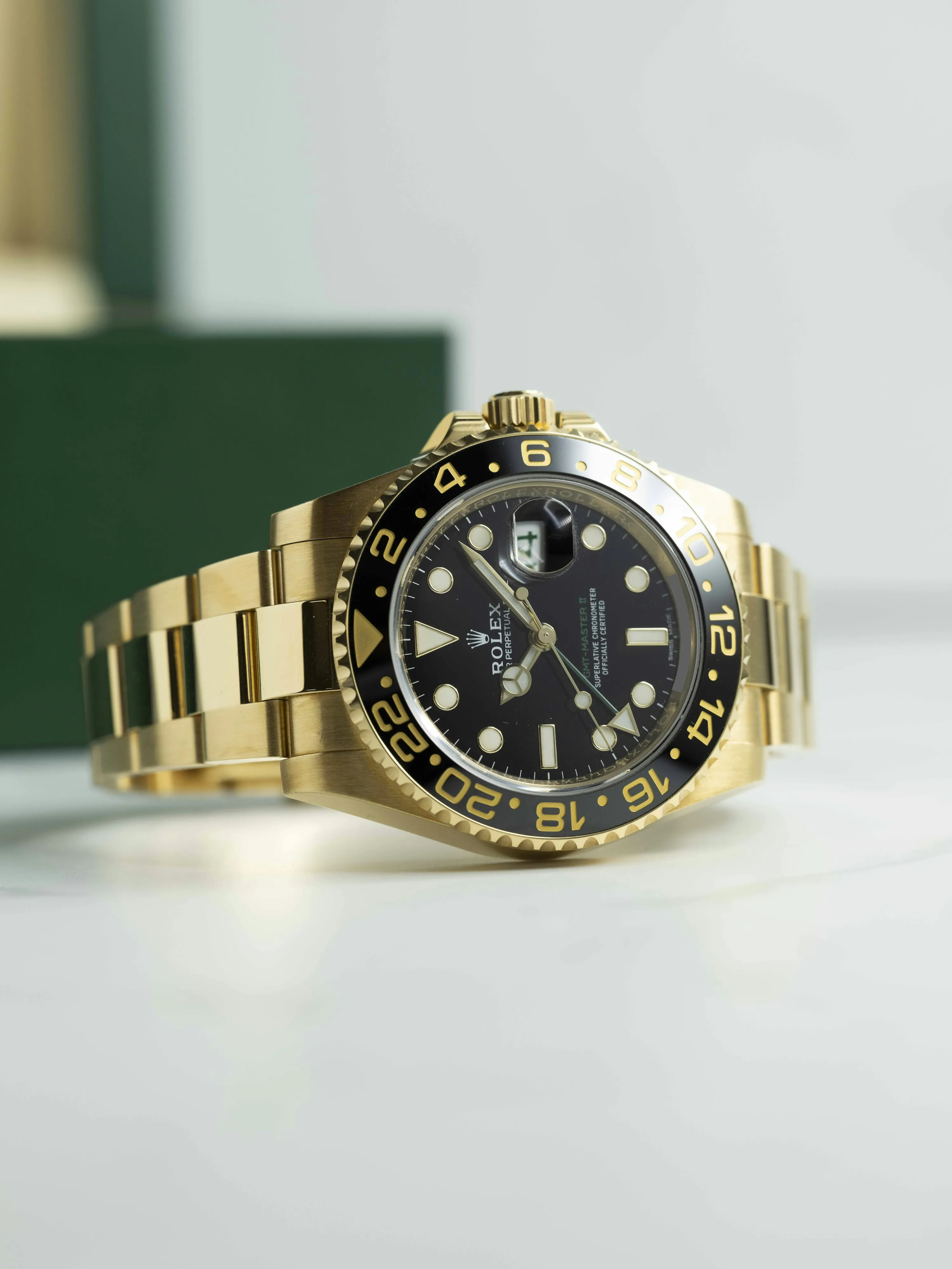 Rolex GMT-Master II 116718LN 40mm Yellow gold Black 7