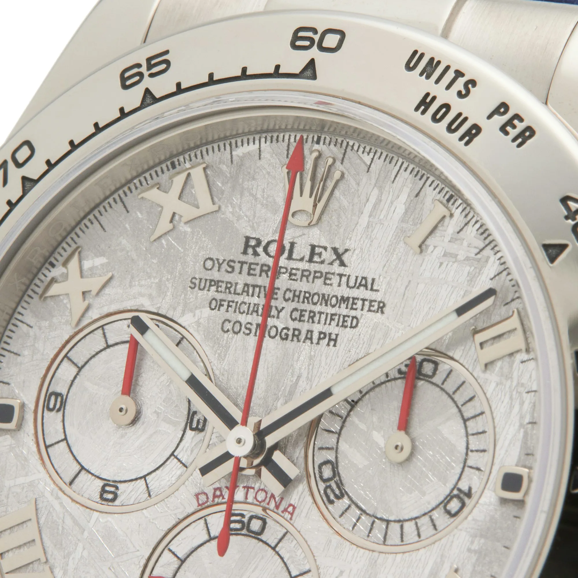 Rolex Daytona 116519 40mm White gold Meteorite 2