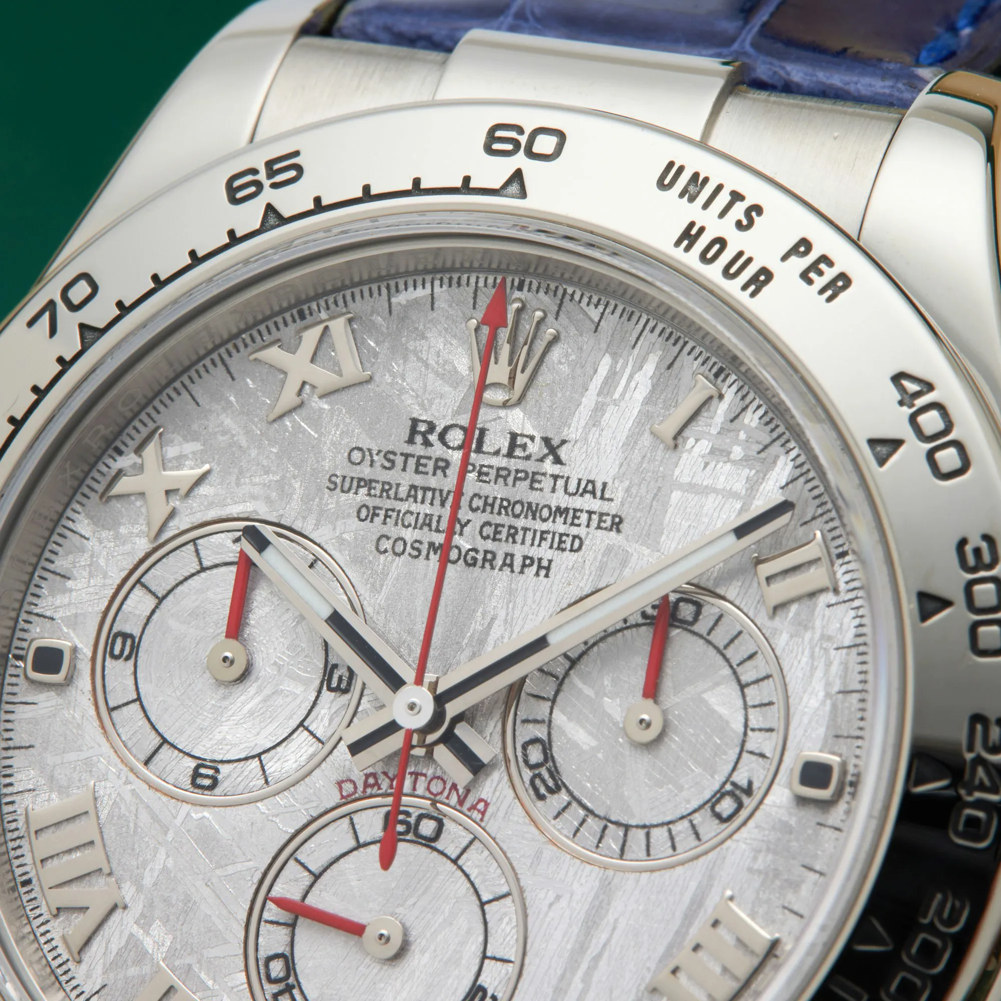 Rolex Daytona 116519 40mm White gold Meteorite 6