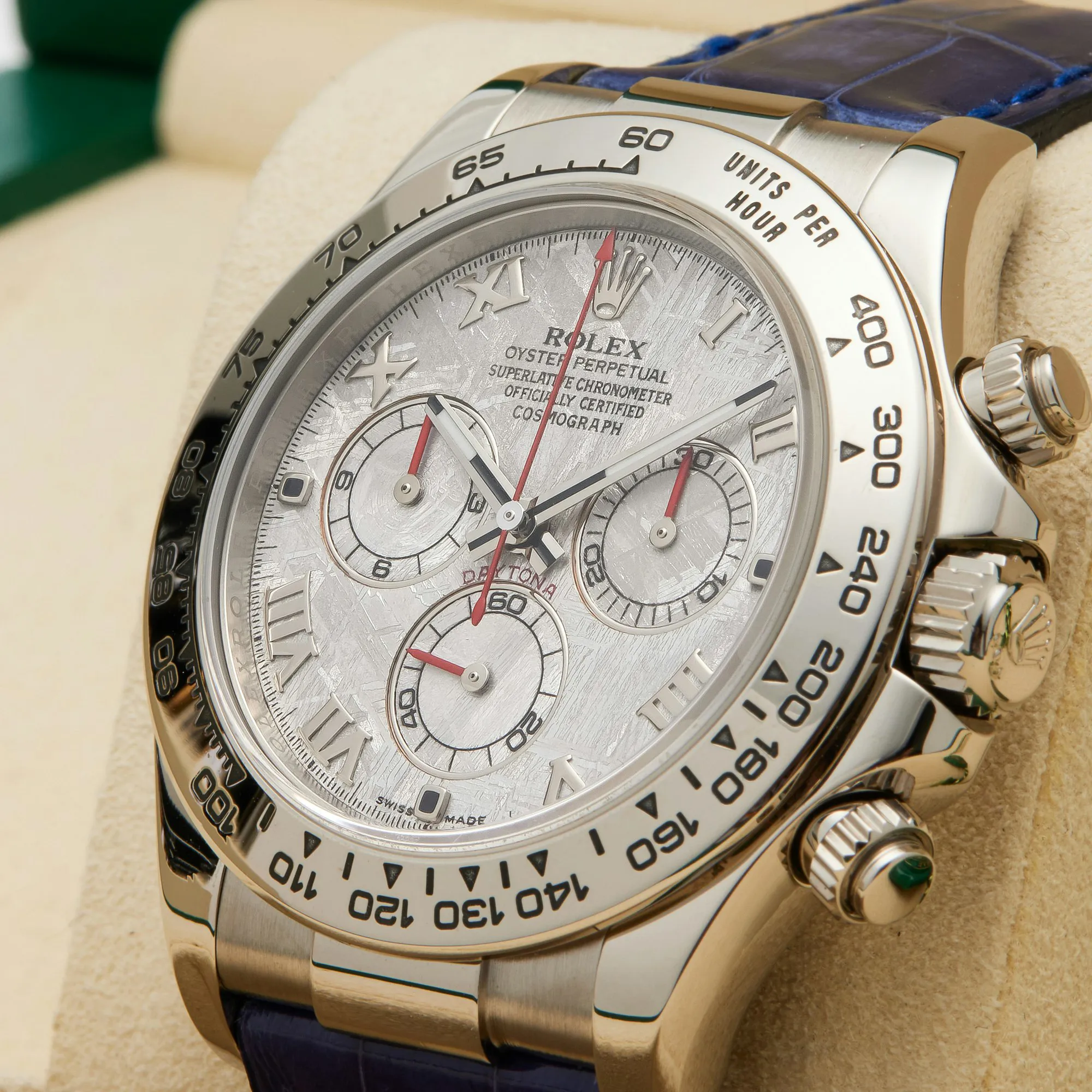 Rolex Daytona 116519 40mm White gold Meteorite 16