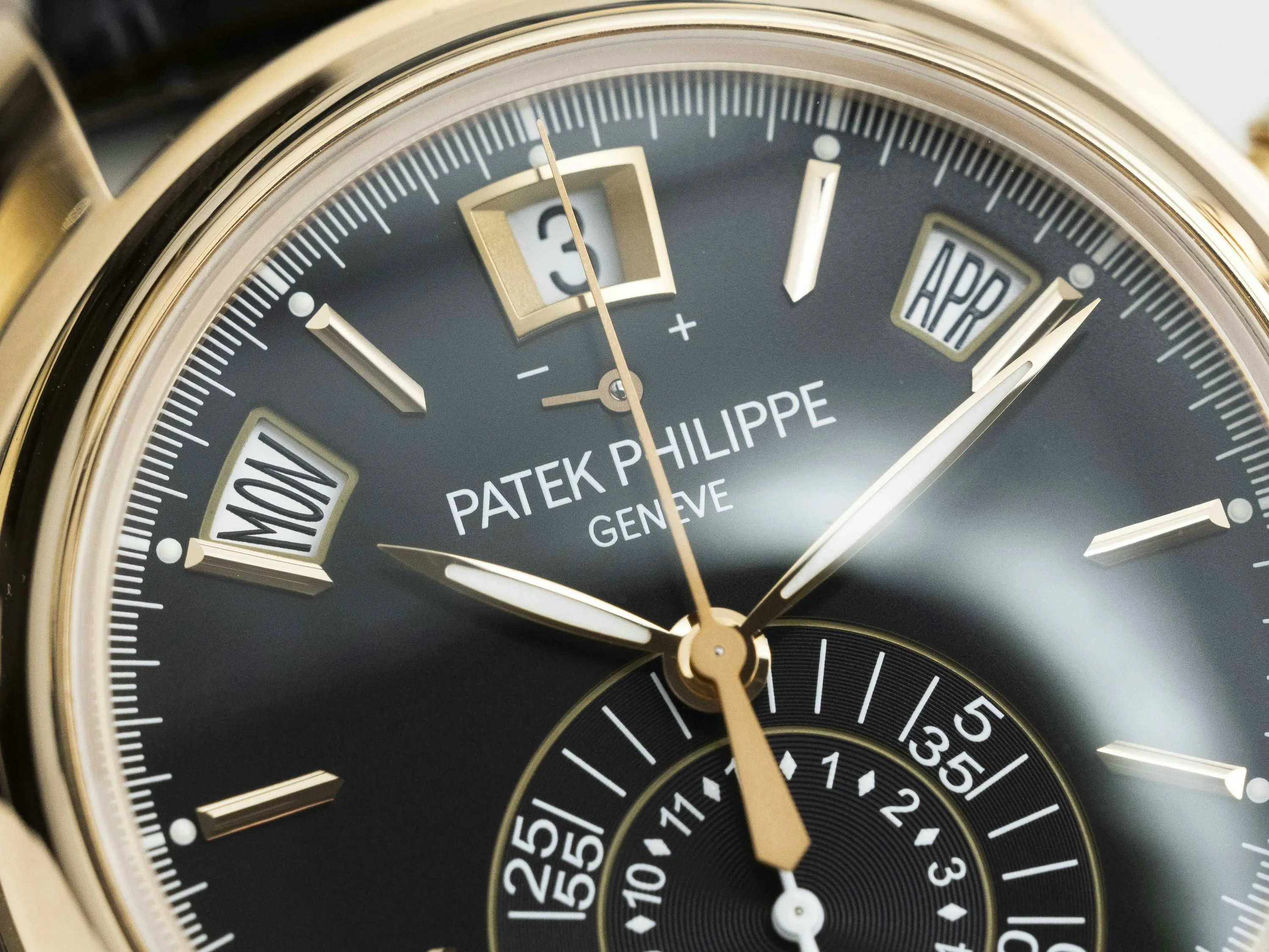 Patek Philippe Annual Calendar Chronograph 5960r 40.5mm Rose gold Black 5