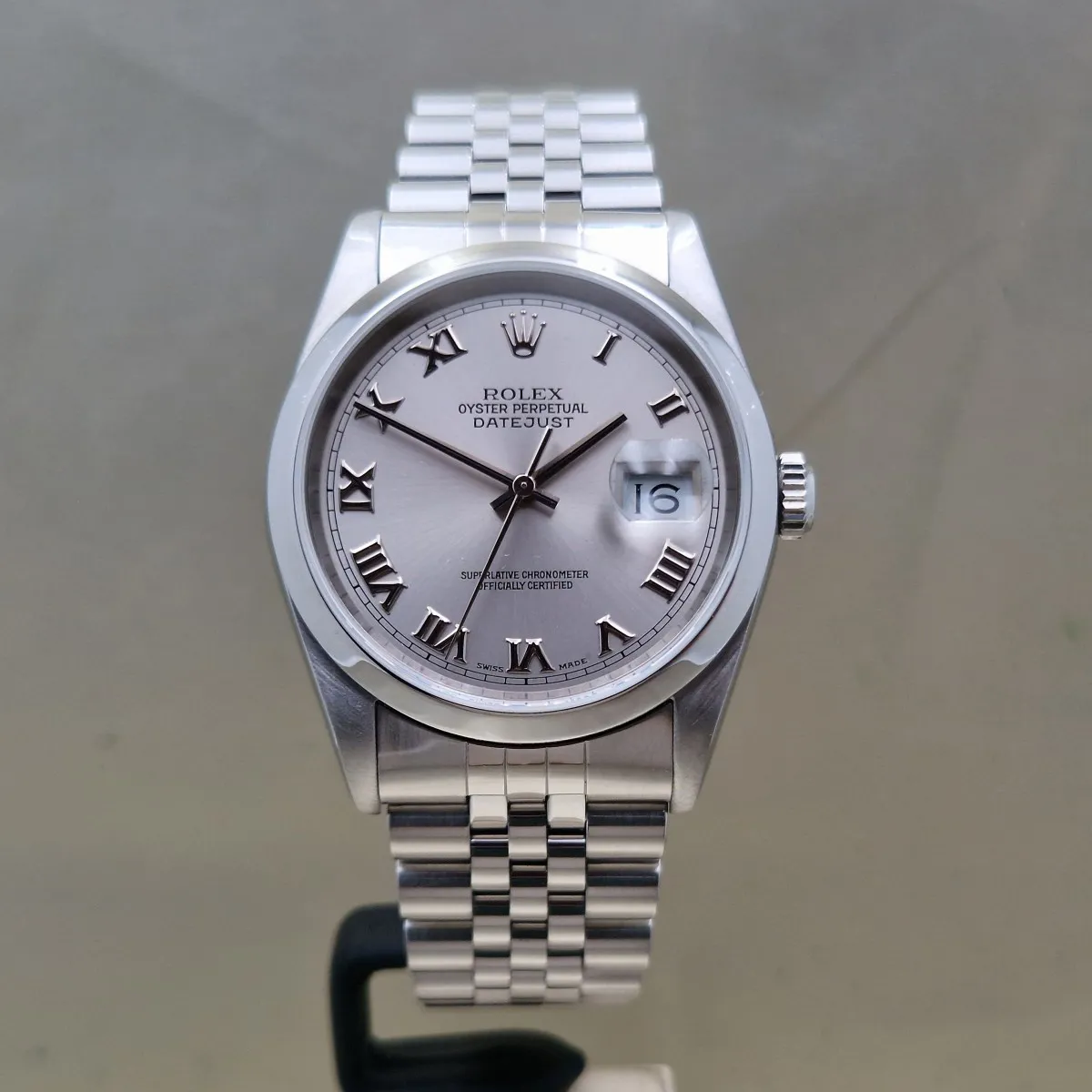 Rolex Datejust 36 16200 36mm ACCIAIO Silver