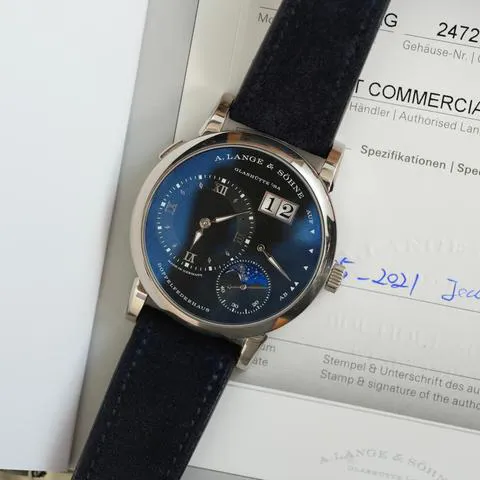 A. Lange & Söhne Lange 1 192.029 38.5mm White gold Black 7