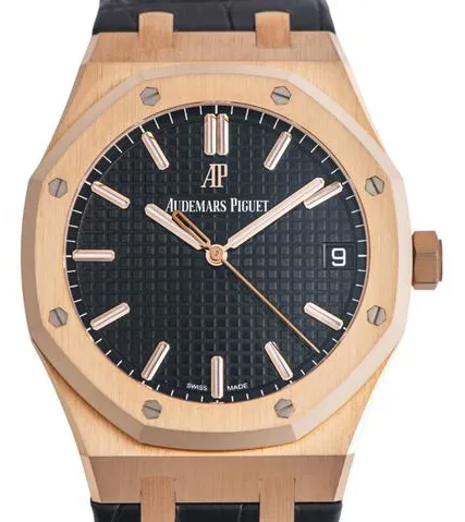 Audemars Piguet Royal Oak 15500OR.OO.D002CR.01 41mm Rose gold Black