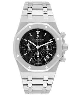 Audemars Piguet Royal Oak Chronograph 25860ST Stainless steel Black