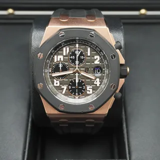 Audemars Piguet Royal Oak Offshore 25940OK.OO.D002CA.02 Rose gold and Rubber Gray