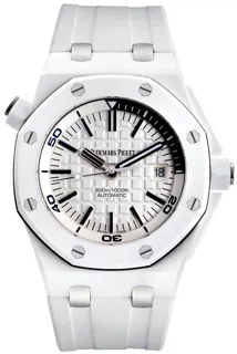 Audemars Piguet Royal Oak Offshore Diver 15707CB.OO.A010CA.01 Ceramic Silver