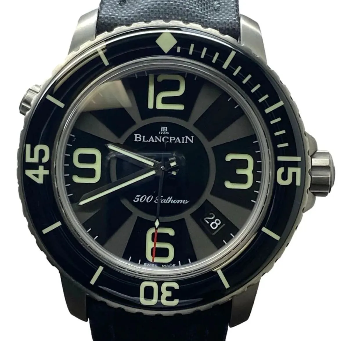 Blancpain Fifty Fathoms 50015-12B30-52B 48mm Titanium Black