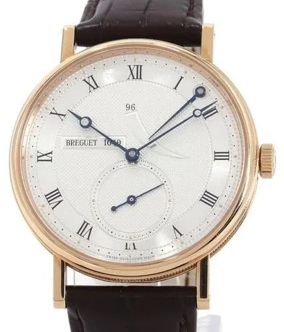 Breguet Classique 5277BR/12/9V6 38mm Rose gold Silver