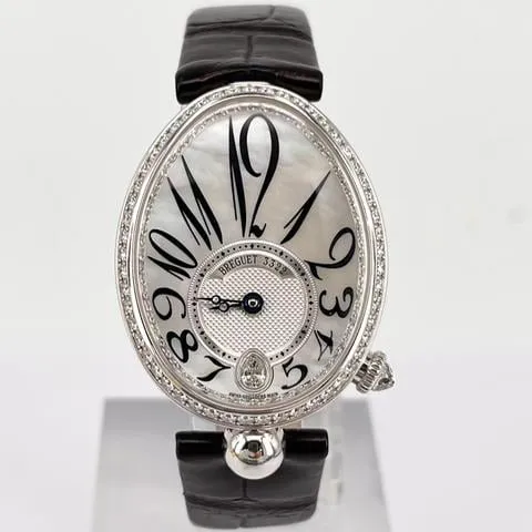 Breguet Reine de Naples 8918BB/58/964/D00D 36.5mm White gold White