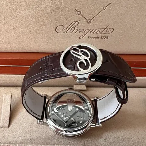 Breguet Tradition 7097BB/G1/9WU 40mm White gold Silver 1