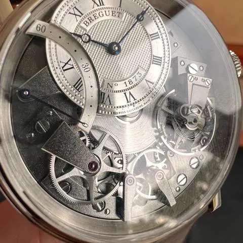 Breguet Tradition 7097BB/G1/9WU 40mm White gold Silver 3