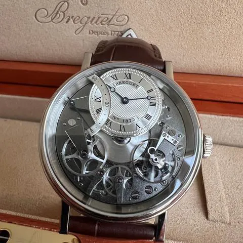 Breguet Tradition 7097BB/G1/9WU 40mm White gold Silver 10