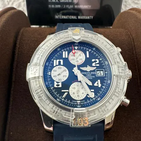 Breitling Avenger A13381111C1A1 Stainless steel Blue