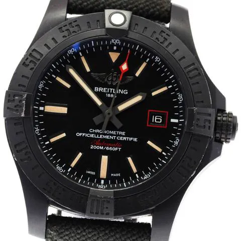 Breitling Avenger V17311 44mm Titanium Black