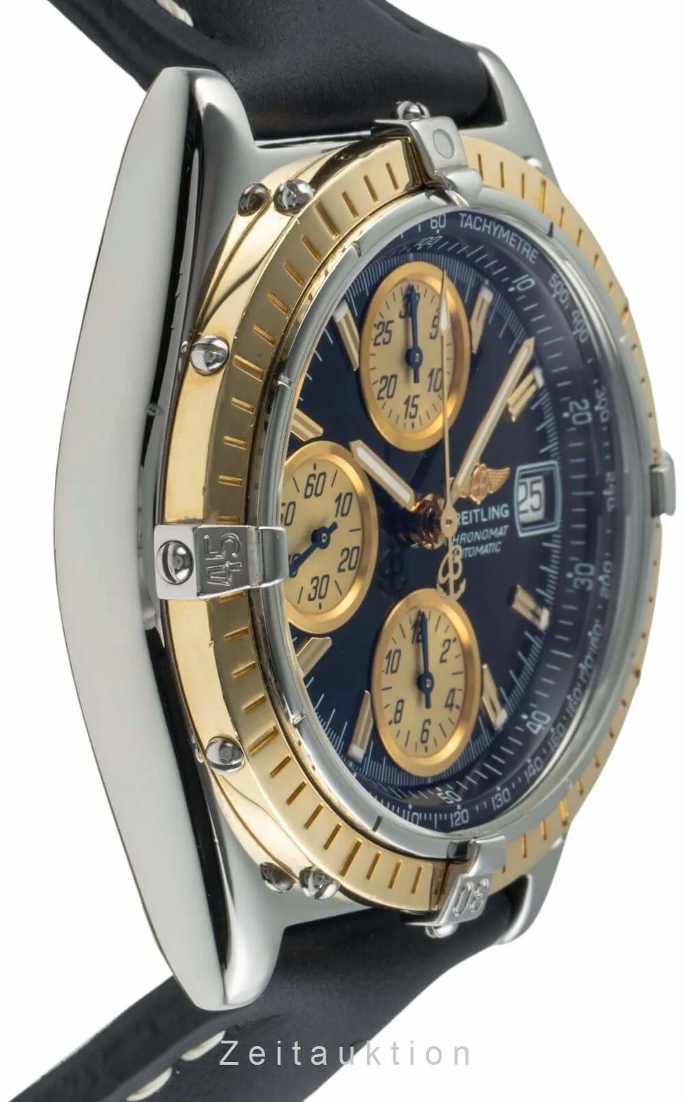 Breitling Chronomat D13050.1 39mm Yellow gold and Stainless steel Black 6