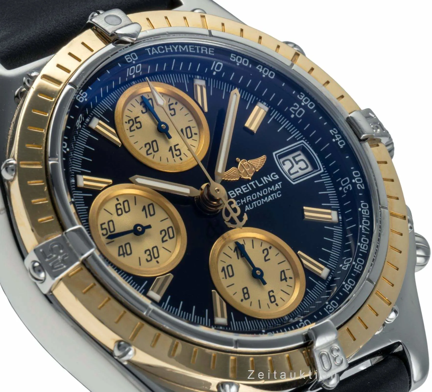 Breitling Chronomat D13050.1 39mm Yellow gold and Stainless steel Black 9