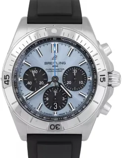 Breitling Chronomat PB0134101C1S1 Platinum and Stainless steel Blue