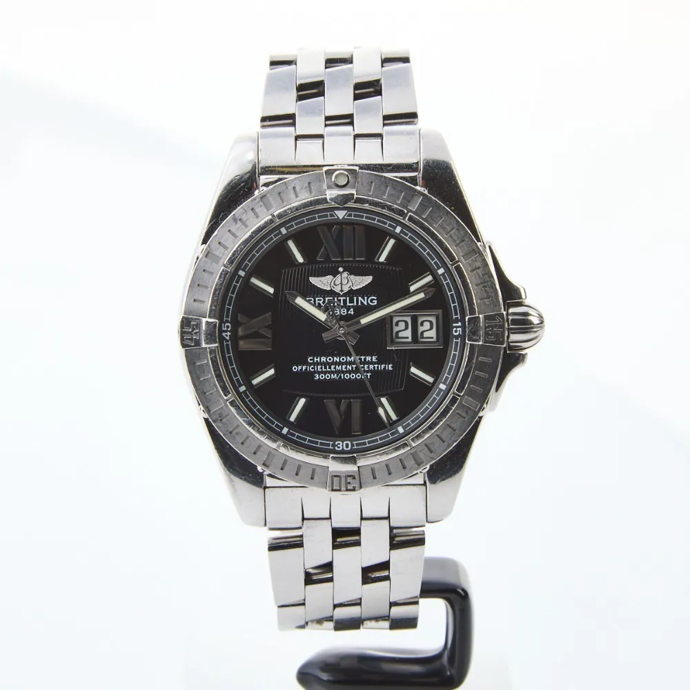 Breitling Galactic A49350 41mm Stainless steel Black