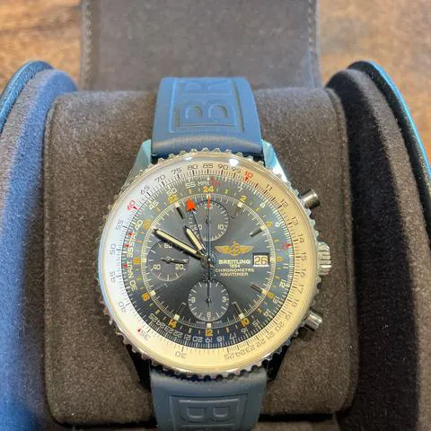 Breitling Navitimer A24322 46mm Stainless steel Blue