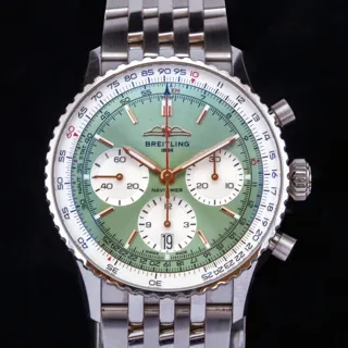 Breitling Navitimer Stainless steel Green