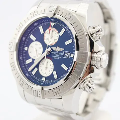 Breitling Super Avenger II A1337111/C871-168A 48mm Stainless steel Blue 5