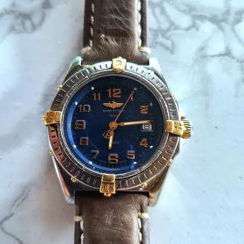 Breitling Windrider B67050 31mm Yellow gold and Stainless steel Blue