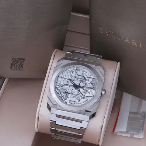 Bulgari Octo Finissimo 104163 40mm Stainless steel White 14