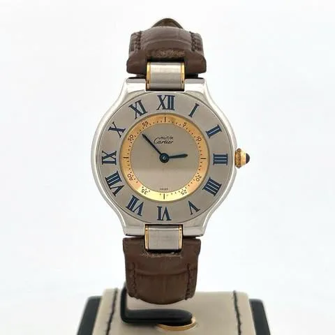 Cartier 21 Must de Cartier 1330 31mm Yellow gold and Stainless steel Silver