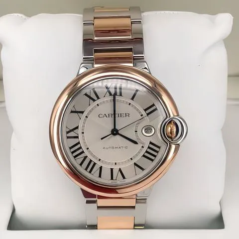 Cartier Ballon Bleu 42mm W2BB0004 42mm Yellow gold and Stainless steel Silver