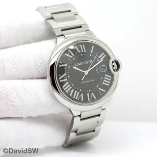 Cartier Ballon Bleu 42mm W69012Z4 42mm Stainless steel Silver