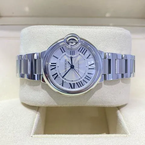 Cartier Ballon Bleu W6920071 33mm Stainless steel White