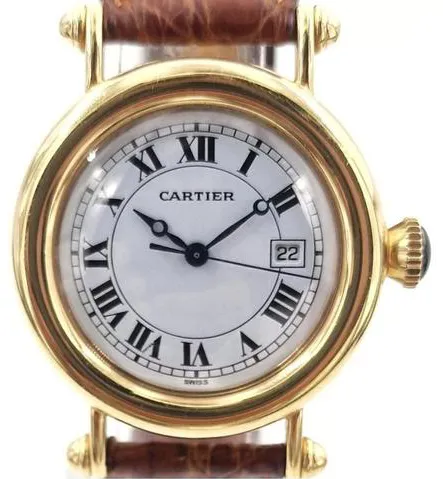 Cartier Diabolo 14200 32mm Yellow gold White