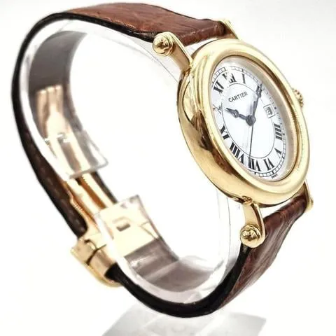 Cartier Diabolo 14200 32mm Yellow gold White 2