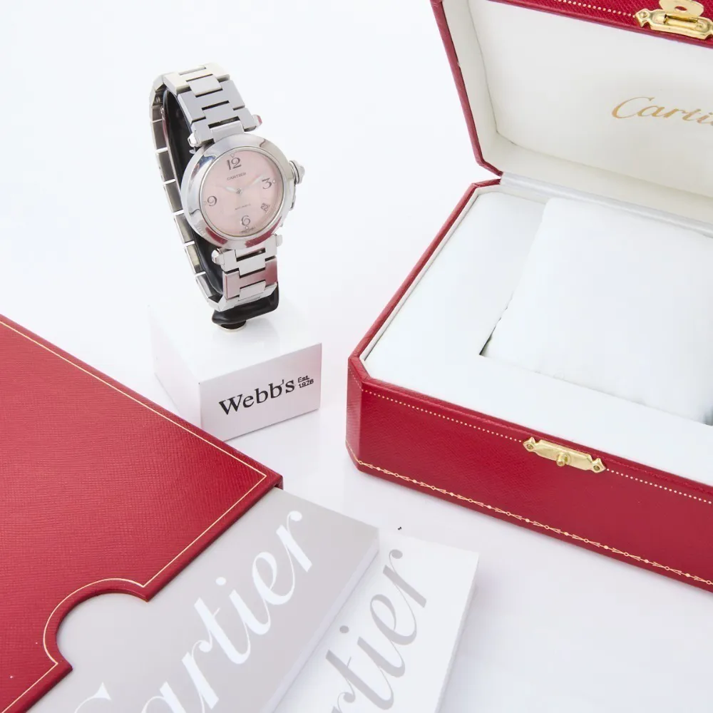 Cartier Pasha C W31075M7 35mm Stainless steel Rose 1