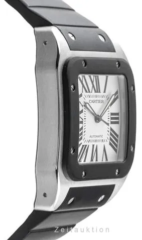 Cartier Santos 100 W20121U2 51mm Stainless steel Silver 3