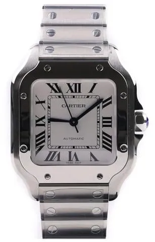 Cartier Santos WSSA0010 35mm Stainless steel Silver